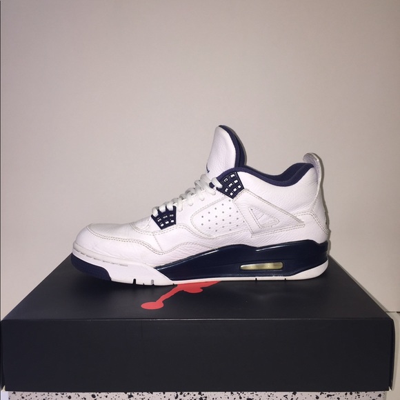 Retro Nike Air Jordan Legend Blue 4's - Picture 2 of 8